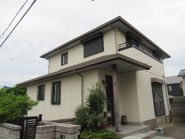 淡路島南あわじ市K様　外壁塗装、屋根カバー工法工事