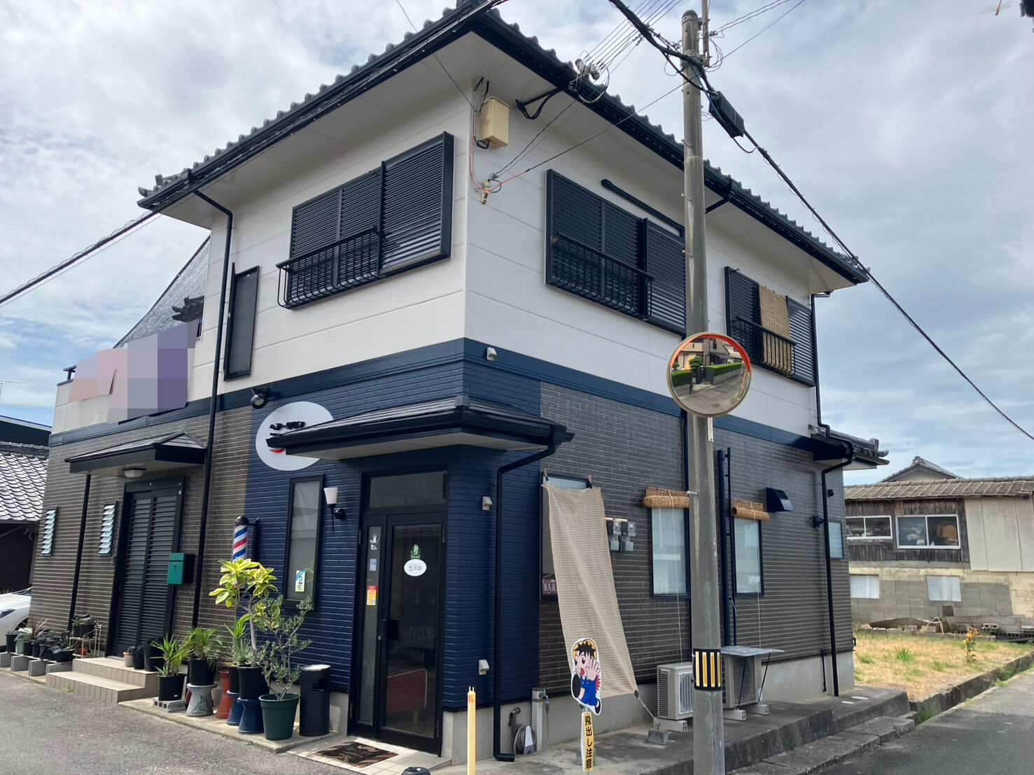 淡路島南あわじ市K様　外壁塗装、屋根カバー工法工事